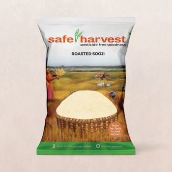 Safe Harvest Pesticide-Free Roasted Sooji