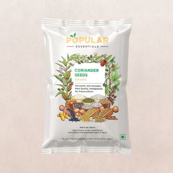 Popular Essentials Dhania (Coriander Seeds)