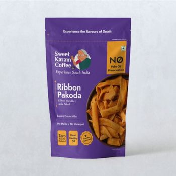 Sweet Karam Coffee Ribbon Pakoda