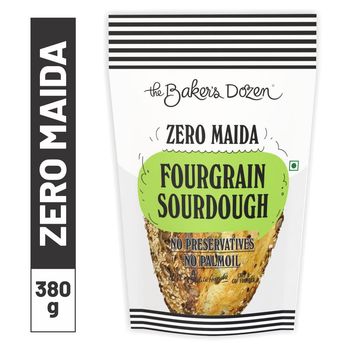 The Baker's Dozen Fourgrain Sourdough Zero Maida Gut Friendly