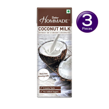 Dabur Hommade Coconut Milk 200 ml Combo