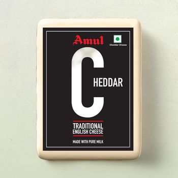 Amul Natural Cheese Cheddar Block