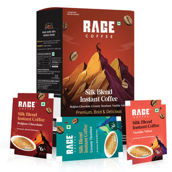 Rage Coffee Silk Blend Assorted Medium Roast Instant Coffee