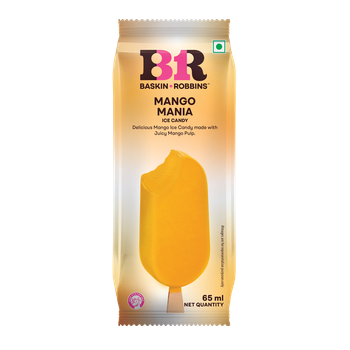 Baskin Robbins Mango Mania Candy Ice Cream Stick