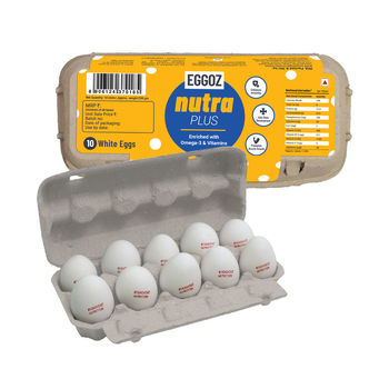 Eggoz Nutra Plus Speciality Eggs with Omega 3 | Selenium and Vitamins