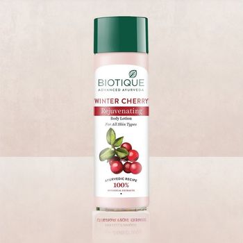 Biotique Winter Cherry Rejuvenating Body Lotion