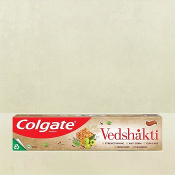 Colgate Vedshakti Anti-Bacterial Toothpaste For Whole Mouth Health With Neem, Clove And Honey
