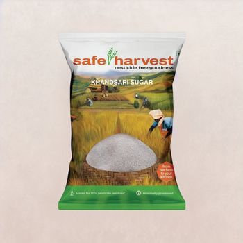 Safe Harvest Pesticide-Free Khandsari Sugar | Artisanal | No Artificial Flavors