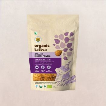 Organic Tattva Jaggery Powder Pouch