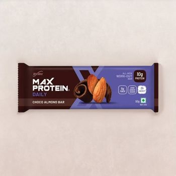 RiteBite Max Protein 10g Protein Bar Choco Almond