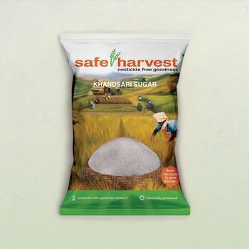 Safe Harvest Pesticide-Free Khandsari Sugar | Artisanal | No Artificial Flavors