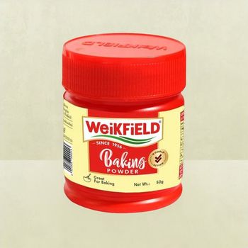 Weikfield Baking Powder Jar