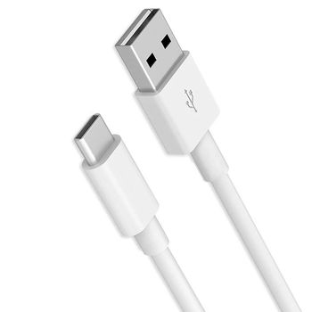 Ailkin (LPC01-TPE) USB A to Type C Cable for Smartphones Tablets & Other Type C Devices 1M - White