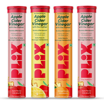 Plix Apple Cider Vinegar With Mother, Acv For Weight Loss & Gut Health Apple