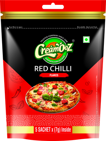 Creamooz Red Chili Flakes Sachet | 5+1 Free