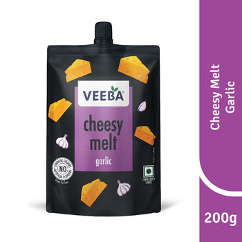 Veeba Cheesy Melt Garlic Garlic Cheesy Spread And Dressing
