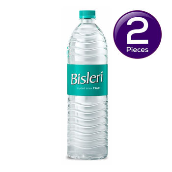 Bisleri Packaged Drinking Water Bottle 1 l X 2 Combo