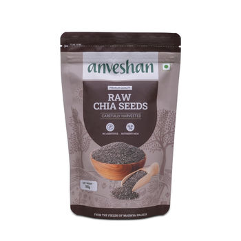 Anveshan Raw Chia Seeds Rich In Protein & Fiber
