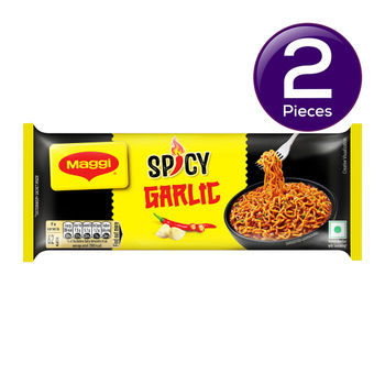Maggi 2-Minute Spicy Garlic Instant Noodles 248 g Combo