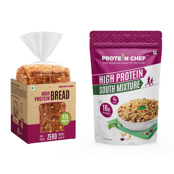 Protein Chef Double Protein Bread	 (270g) & Protein Chef Mixture (90g) Combo