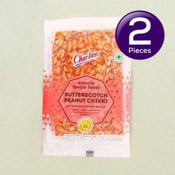 Charlie Peanut Chikki - Butterscotch 156 g Combo