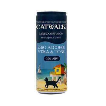 Catwalk Pink Grapefruit and Rose Tonic Water