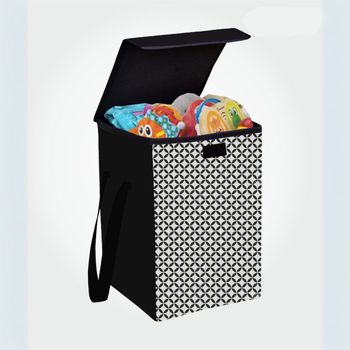 Capsicum Laubdry Basket - 403 Multi Non Woven Small Basket - 35 Liter
