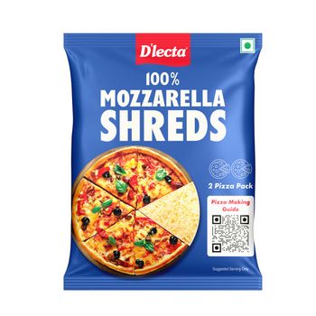 D'lecta 100% Mozzarella Shreds Cheese