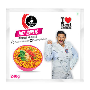 Ching's Secret Hot Garlic Instant Noodles Pouch