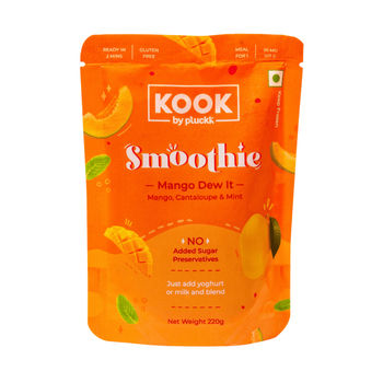 Pluckk Healthy & Lactose Free Mango Smoothie | Serves 1