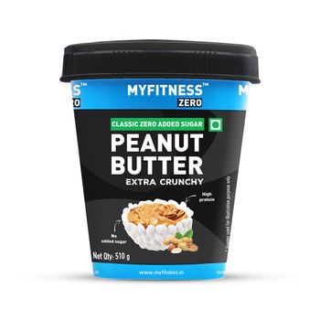 MYFITNESS Zero Classic Zero Added Sugar Peanut Butter Extra Crunchy