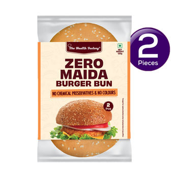 The Health Factory Zero Maida Burger BUN 120 g Combo