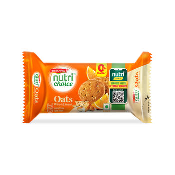 Britannia Nutrichoice Oats Orange & Almond Biscuits