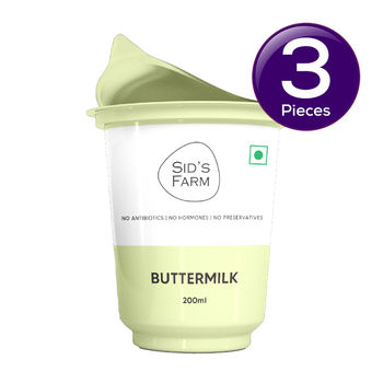 Sid's Farm Buttermilk 200 ml Combo