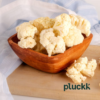 Pluckk Cut cauliflower washed
