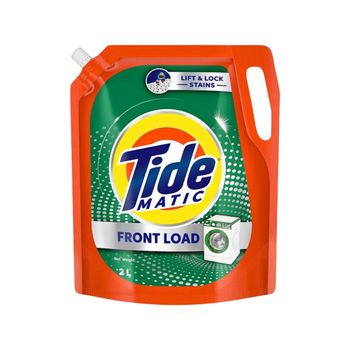 Tide Matic Liquid Detergent Front Load | Stain Removal in Washing Machine