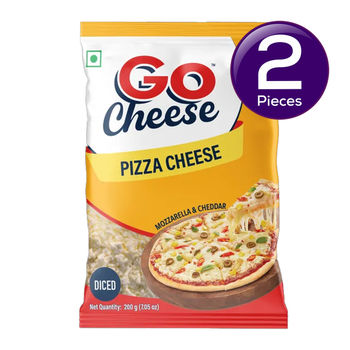 Go Cheese Pizza Blend (Mozzarella + Cheddar) 200 g Combo