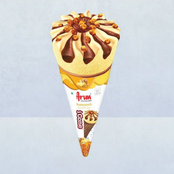 Arun Icecreams Butterscotch Icone Ice Cream Cone