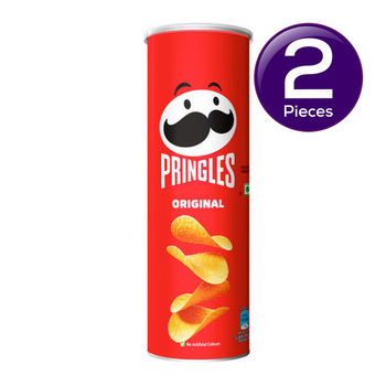Pringles Potato Chips Original Flavour 107 g Combo