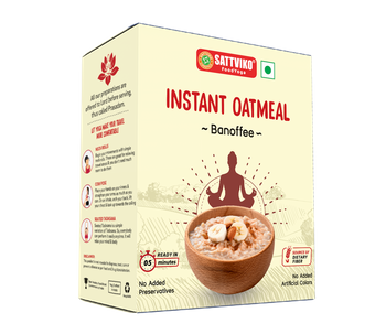 Sattviko Instant Oatmeal - Banoffee