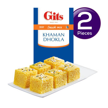 Gits Khaman Dhokla Instant Snack Mix 180 g Combo