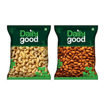 Daily Good Cashew ( W320)(200gms) & Daily Good Almond (California)(200gms) Combo