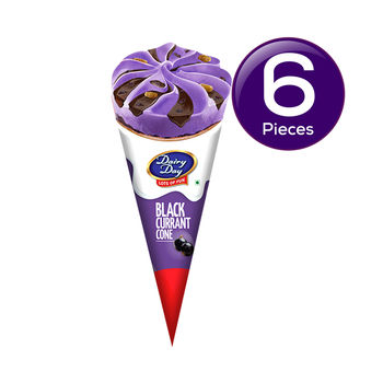 Dairy Day Blackcurrant Cone 120 ml Combo