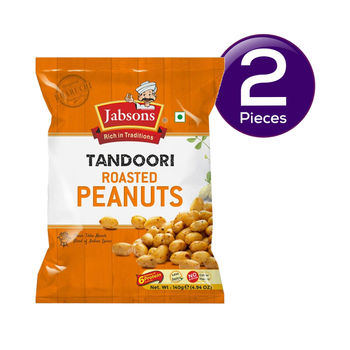 Jabsons Tandoori Roasted Peanuts 140 g Combo