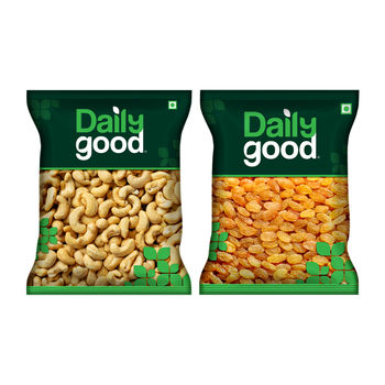 Daily Good Cashew ( W320)(200gms) & Daily Good Raisin Golden(200gms) Combo