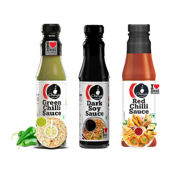 Chings Secret Dark Soy Sauce, Rich, Brown and Zesty(210gms), Chings Secret Dark Soy Sauce, Rich, Brown and Zesty(190gms) & Chings Secret Dark Soy Sauce, Rich, Brown and Zesty(200gms) Combo