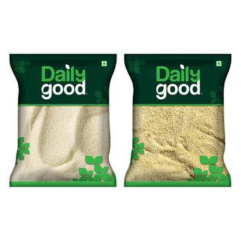 Daily Good Idli Rava / Sooji(500gms) & Daily Good Bansi Rava / Sooji / Dalia(500gms) Combo