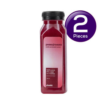 Pluckk 100% Fresh Pomegranate Juice 250 ml Combo