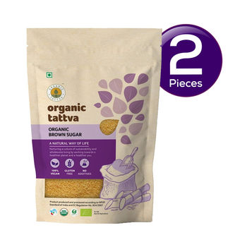 Organic Tattva Brown Sugar Pouch 500 g Combo