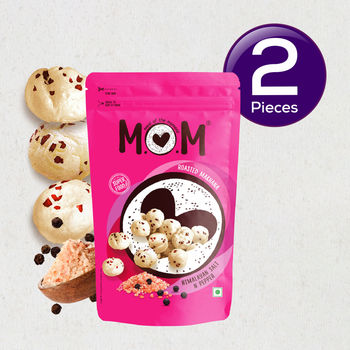 MOM Roasted Makhana Himalayan Salt N Pepper 52 g Combo